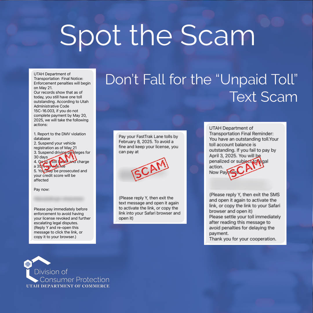 Featured image for “Don’t Fall for the “Unpaid Toll” Text Scam!”